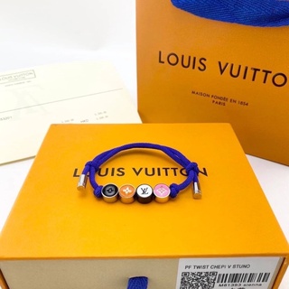 Louis Vuitton Bracelet สร้อยกำไลข้อมือ แบบสายผ้าอย่างเี