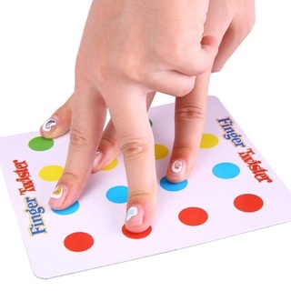 Finger Twister - บอร์ดเกมยอดฮิตจากฝั่งอเมริกา เป็นเกมกลุ่ม เล่นพร้อมกันหลายๆ คน