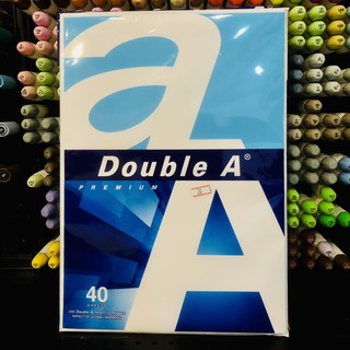 กระดาษถ่ายเอกสาร A4 Double A 80 แกรม(มี 2แบบ)