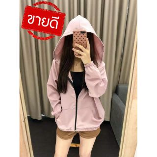 เสื้อคลุมเนื้อผ้าโฟร์เวย์ นุ่มลื่นใส่สบาย กันแดดกันลม