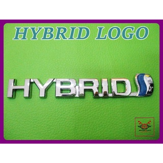 HYBRID LOGO "CHROME" SET size 15 cm. // โลโก้ไฮบริด ชุบโครเมี่ยม (ยาว 15 ซม.) สินค้าคุณภาพดี