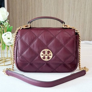 ❤Tory Burch 82366 Willa Mini Top Handle Bag