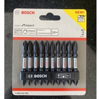 BOSCH ดอกไขควงสีดำ Impact 65 มม.(ราคาต่อดอก)