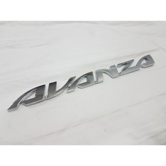 AVANZA INNOVA TOYOTA LOGO 3D  โลโก้ อาเวนซ่า โตโยต้า เก่า
