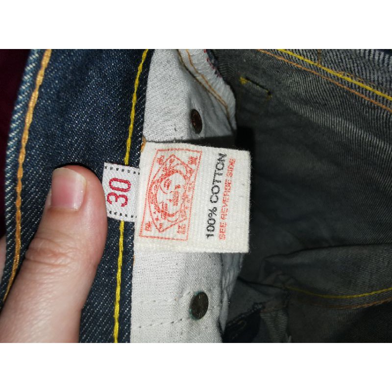 กางเกง​ Evisu​ jeans