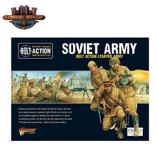 [พร้อมส่ง] WARLORD GAMES : SOVIET STARTER ARMY โมเดลจำลอง