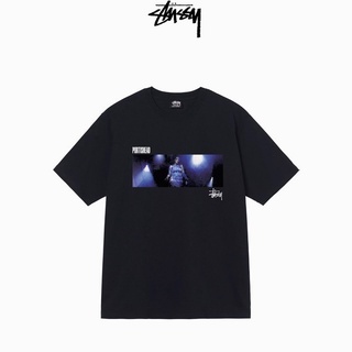 เสื้อยืด STUSSY Shstussy &amp; Portishead Joint Print Casual Trendy Short Sleeve T-Shirt Spring Summer