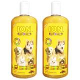 แชมพูสมุนไพรสุนัข สูตร ขมิ้นชัน บำรุงและดูแลผิวหนัง สำหรับ ผิวแพ้ง่าย 500มล. (2 ขวด) Ion Dog Herbal 