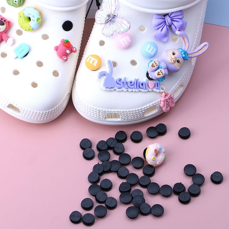 【MEET】10 ชิ้น/แพ็ค เครื่องประดับดอกไม้สำหรับรองเท้า เหมาะสำหรับรองเท้า crocs หัวเข็มขัดตกแต่ง หัวเข็มขัดรองเท้า วัสดุทำมือ DIY ที่ถอดออกได้ - รูปที่ 2