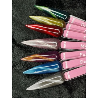สีเจลเกาหล​ีแคทอาย​ สีแม่เหล็ก​ สี​ Cat Eye