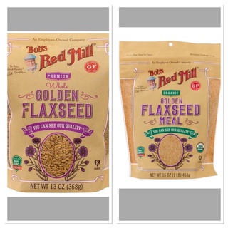 ✅Keto Bob’s Red Mill Organic Golden Flax Seed Meal ออแกร์นิค เมล็ดแฟลกซ์สีทอง