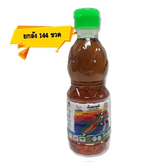 น้ำปลาแท้ตราหอยหลอด รสดั้งเดิม PET 60 มล. ยกลัง 144 ขวด