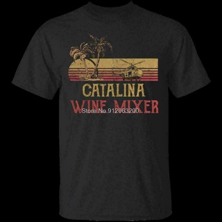 เสื้อยืดแขนสั้น ผ้าฝ้าย ลาย Catalina Wine Mixer สไตล์วินเทจ ฮาราจูกุ สตรีท ของขวัญ สําหรับผู้ชาย KNpcad89IAhdph83Size S-