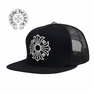 หมวกแก๊ป ผ้าตาข่าย ปักลายโลโก้ Chrome Hearts topi