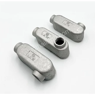 SC บล็อคเหล็กพักสายเข้ามุมมีฝาเปิด LB LL LR OC OT ขนาด 1/2" - 1"