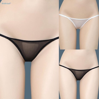 【HODRD】Women Brief Shorts Soft Solid Color Thong Underpant Clubwear Underwear【Fashion Woman Men】