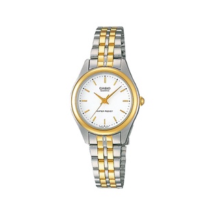 นาฬิกา รุ่น Casio นาฬิกาข้อมือผู้หญิง สายสแตนเลส สีเงิน รุ่น LTP-1129G-7A ( Silver ) จากร้าน henghengwatch