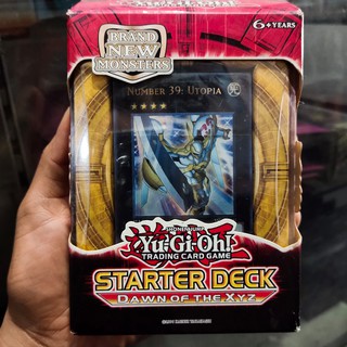 การ์ดยูกิ Yu-Gi-Oh (ของแท้) Starter Deck - Dawn Of The X Y Z การ์ดเกม ของเล่น ของสะสม