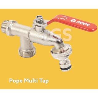 POPE ก๊อกบอลสนาม 2 ทาง ขนาด 1/2" นำเข้าจากออสเตรเลีย / POPE Multi Tap 1/2" [Imported from Australia]