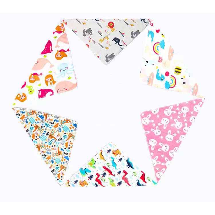 BABY CARE ราคาถูกที่สุด ผ้ากันเปื้อน ผ้าสามเหลี่ยม mamay baby shop - รูปที่ 2