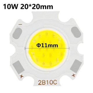 [🚚ส่งไว] 10W LED Source Chip High Power LED COB Light Bulb 20MM Light Lamp Spotlight Down light Lamps Cold White