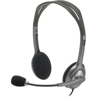 Logitech Stereo Headset H110 Silver (981-000459)