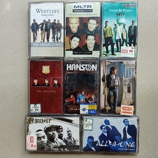 เทปเพลงสากล Westlife, MLTR, 911, HANSON, RICHARD MARX, PORTRAIT, ALL4ONE เทปคาสเซ็ทศิลปิน 90,2000 code1248160964 )