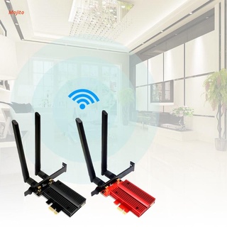 Mojito Pcie-1X To M.2 Ngff-Ekey อะแดปเตอร์การ์ดเครือข่าย Wifi ไร้สายขนาดมินิขนาดมินิ
