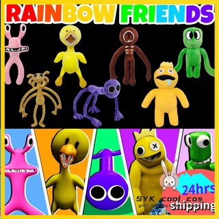 SYK COOL COS พร้อมส่ง ของเล่นตุ๊กตาการ์ตูน Roblox RAINBOW FRIENDS Chapter2 ขนาด 25 30 50 ซม.