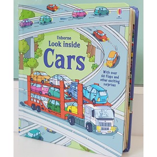 Look inside Cars เหมาะสำหรับ 4 ขวบ+  Board book กระดาษแข็งทุกหน้า with flaps