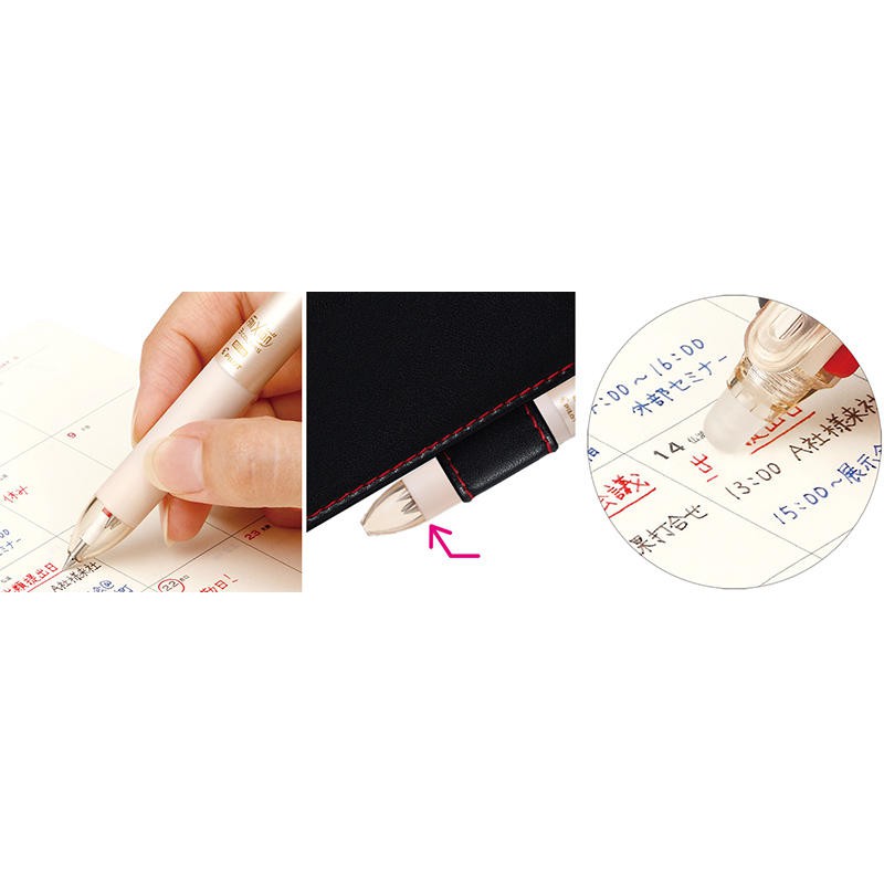 (ใหม่ ลายลิขสิทธิ์) Pilot Frixion Ball Slim 3in1 ปากกาลบได้ 3in1 ปากกา 3 ระบบ ลายการ์ตูน ของแท้ นำเข้าจากญี่ปุ่น รูปที่ 6
