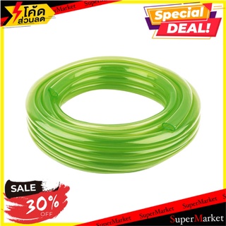 สายยางม้วน PVC SPRING 5/8 นิ้ว x 10 ม. สีเขียว สายยางรดน้ำ PVC GARDEN HOSE SPRING 5/8"X10M GREEN อุปกรณ์รดน้ำต้นไม้