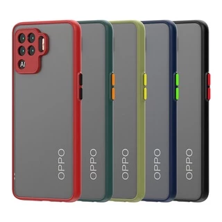 Case For OPPO Reno14 Pro A5X A5i Pro A3X A3pro A60 Reno12pro Reno12F A94 A54 A74 เคสกันกล้อง กันกระเเทก ขอบนิ่มหลังแข็ง