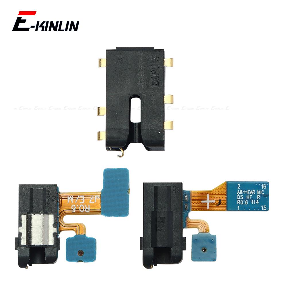 แจ็คหูฟังพอร์ต Connector หูฟังเสียง Flex สําหรับ Samsung Galaxy J2 J3 J5 J7 Pro J4 J6 Plus J8 2016 2