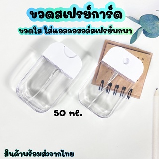 📍สินค้าพร้อมส่ง📍 KS01 ขวดเปล่า​ ขวดสเปรย์​เปล่า​ ​ขนาดพกพา ขวดอเนกประสงค์ แบบฝาหมุน 50ml รุ่นใหม่ แอลกอฮอล์สเปรย์การ์ด