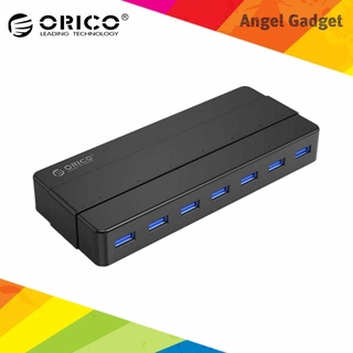 ORICO H7928-U3 7 Port USB3.0 hub พร้อมอะแดปเตอร์ 12v splitter otg สําหรับคอมพิวเตอร์