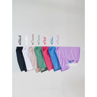 Basic crop top - เสื้อครอปสีพื้น