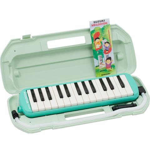 Suzuki เมโลเดียน 32 คีย์ Melodion MX-32D สีเขียว