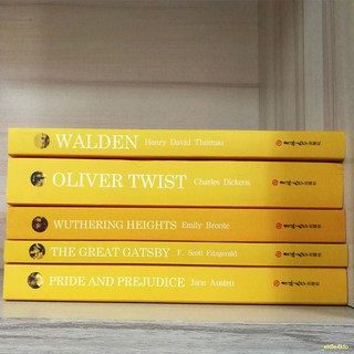 ✱ หนังสือภาษาอังกฤษ■♠❡Pure English Version Orphans in the Fog, Walden Lake Wuthering Heights Pride and Prejudice All Eng