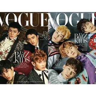 พร้อมส่ง VOGUE KOREA EXO