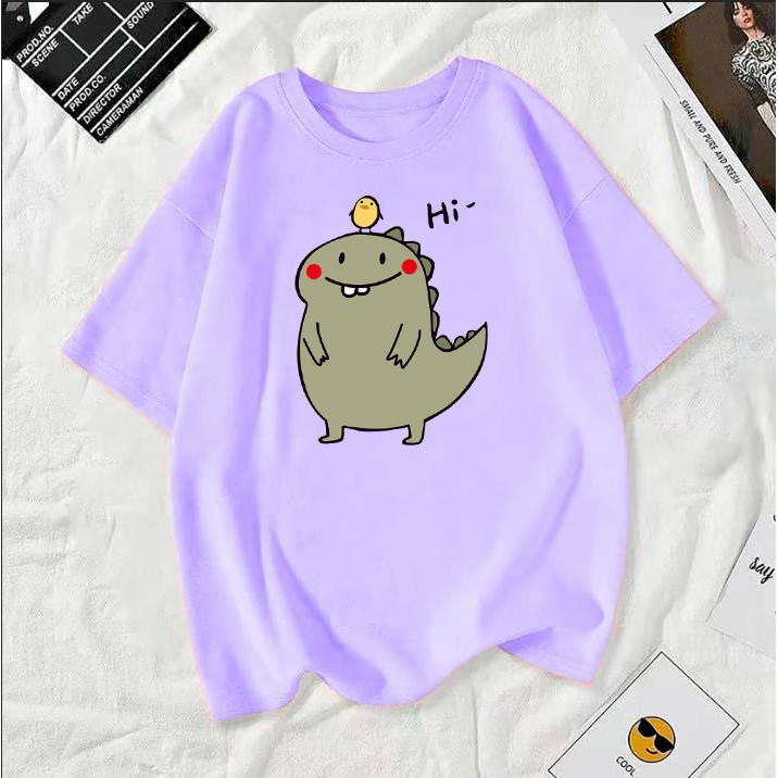 เสื้อยืดคอกลมผ้านิ่มใส่สบาย ลายแฟชั่นวินเทจ พร้อมส่ง T-494