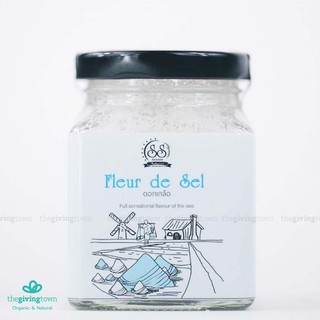 FLEUR DE SEL ดอกเกลือ – SIMPLY 100% SEA SALT ดอกเกลือจากนาเกลือ 100% ธรรมชาติ 100%