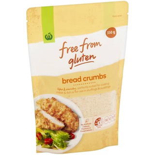 Woolworths Free From Gluten Bread Crumbs 350g