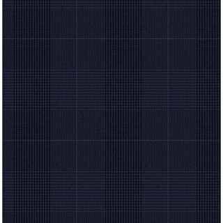 Wrinkle Resistant Bluefeel Drago Brand Suiting Fabrics Glen Check Pattern 74Ta01_027_02