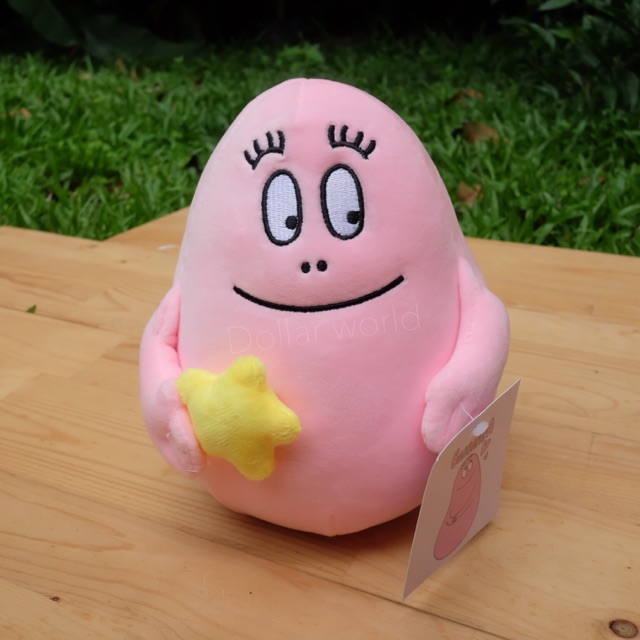 ตุ๊กตา babapapa นุ่มนิ่มสีชมพู ขนาด10”