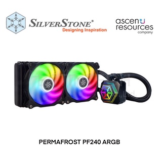 CPU LIQUID COOLER (ระบบระบายความร้อนด้วยน้ำ) Silverstone PERMAFROST PF240 ARGB ของใหม่ประกัน 2ปี