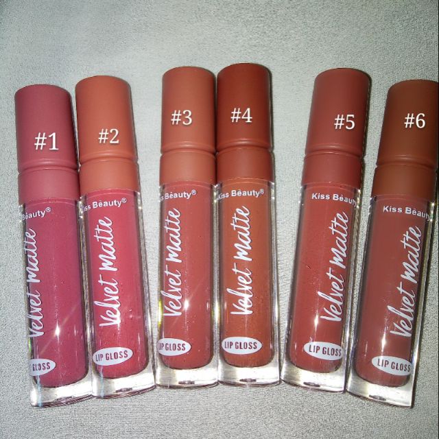 ลิปกลอส kiss beauty