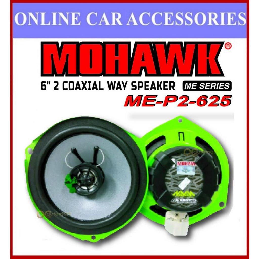 Mohawk ME Series 6 นิ้วลําโพงรถยนต์ Plug & Play 2 Way Coaxial Spk Kereta Spiker PNP ME-P2- 625