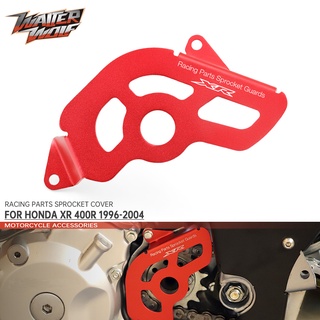 Racing Parts Sprocket Cover For HONDA XR 400R XR400R 1996-2004 Engine Chain Guard Protector Motorcycle Accessories Alumi