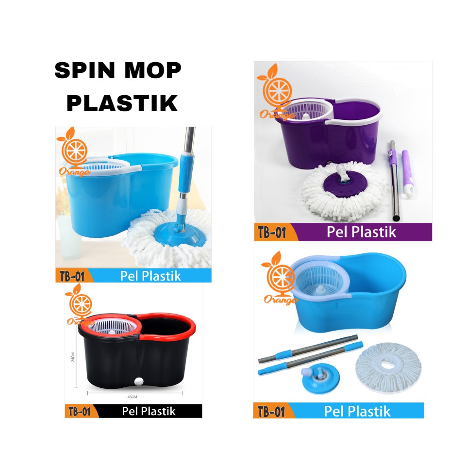 Spin Mop เครื่องมือทําความสะอาดพื้นที่ใช้งานได้จริงพลาสติก AFF
